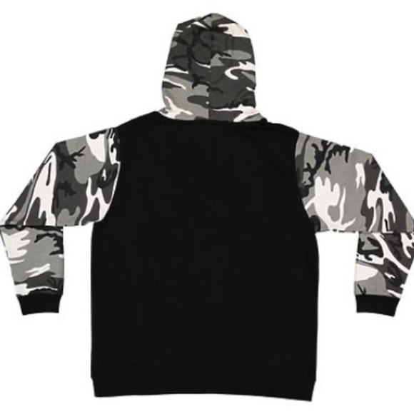 Code Five Adult Camo Fleece Fashion Hoodie Size Large - Picture 2 of 3